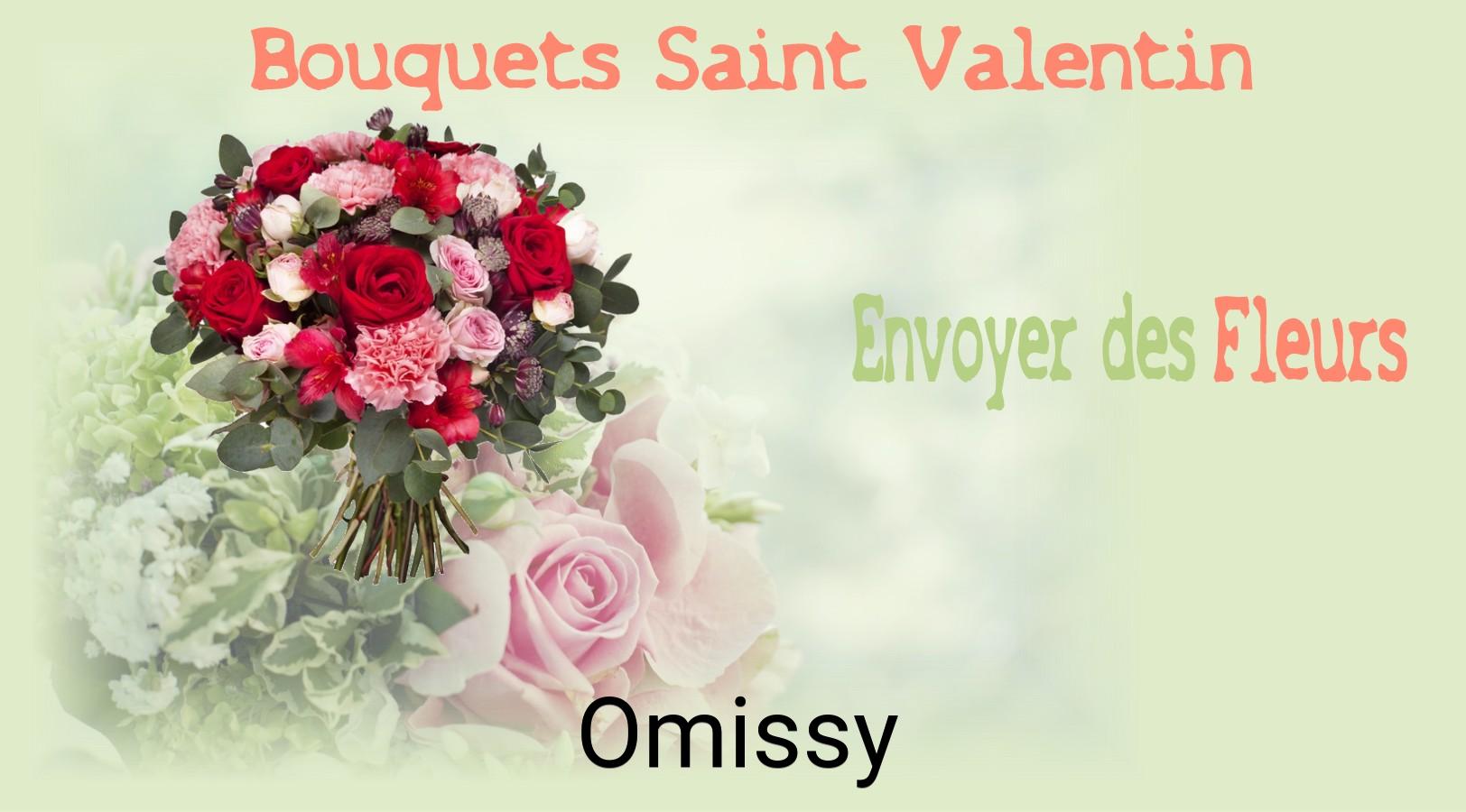 Roses de Saint-Valentin livrées à Omissy